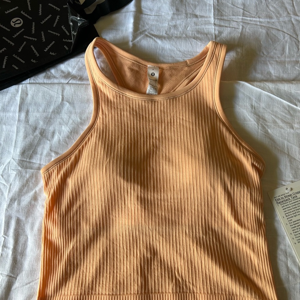 Ebb to Street Cropped Racerback Tank